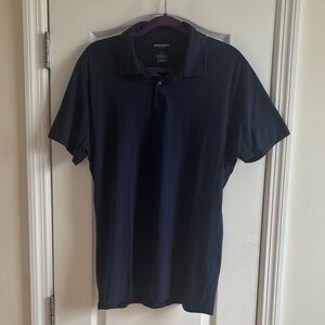 Bonobos Men's Dark Blue Pima Performance Cotton Polo Shirt